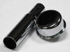 Chrome Oil Fill Tube with Heavy Duty Breather